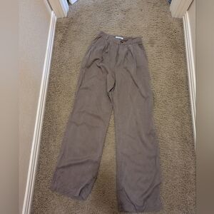 Reformation Mason Pant size 4 in mushroom
